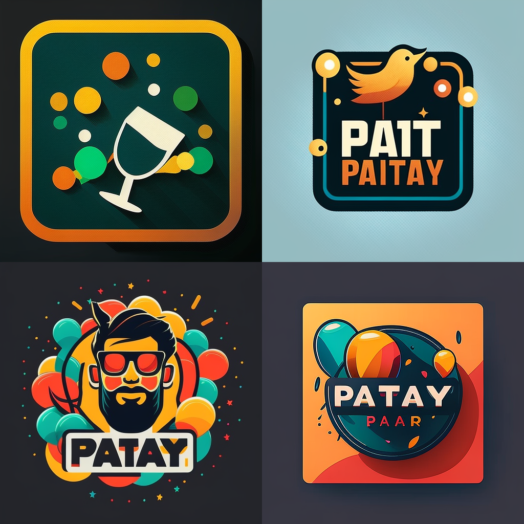 Initial AI generated logos